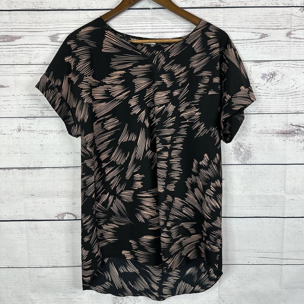 Cabi 3433 Blouse Womens‎ Small Black Tate Dolman Career Office Light Weight